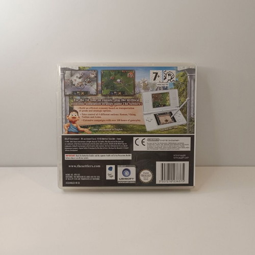 The Settlers Nintendo DS game used, strategy by Ubisoft