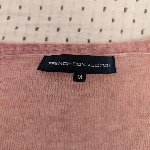 French Connection blouse like new, pink, size M