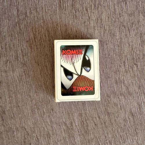 Komix playing cards like new with bonus comic Stories of the Bow