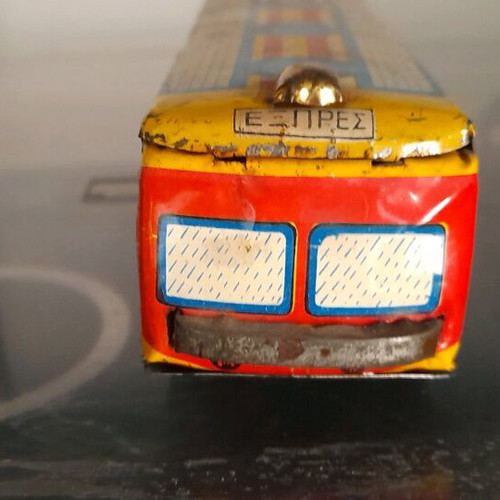 Rare Greek toy train