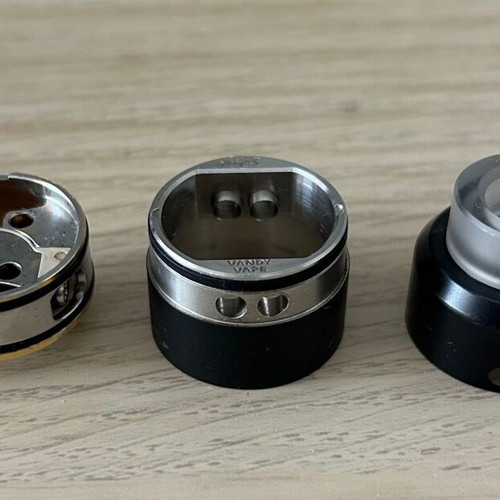 Vandy Vape Pulse 24 BF RDA atomizer used, black