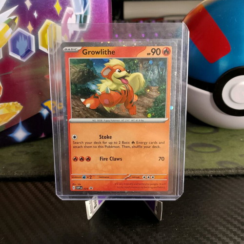 Growlithe 024 Promo Cosmos Holofoil card new