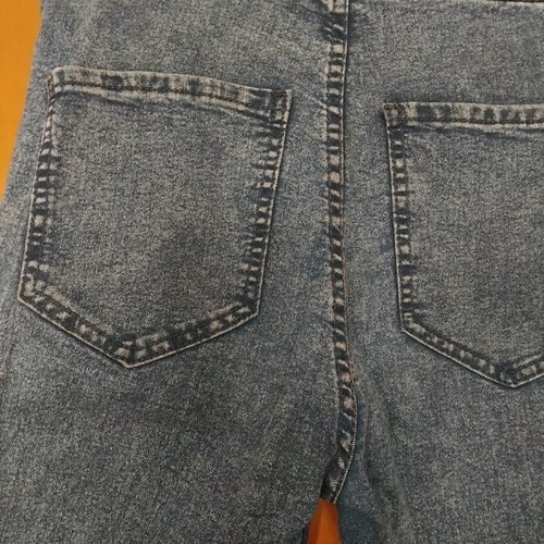 Pull and Bear denim leggings like new, blue, elastic