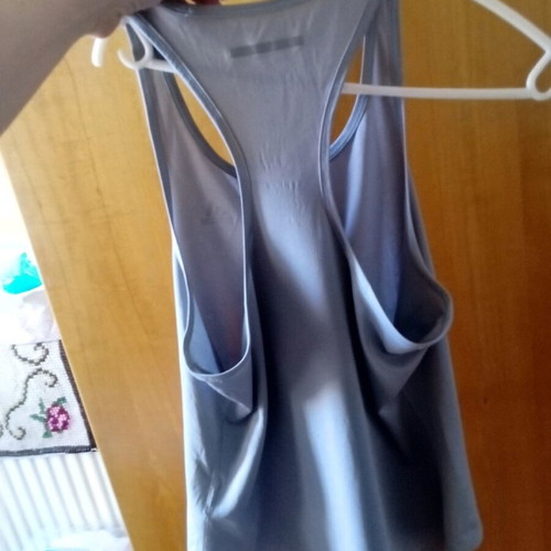 Adidas small gray tank top used, cool and lightweight