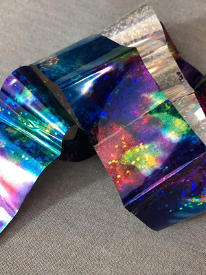 Holo Cracks Nail Art Foil Wrap new nail stickers