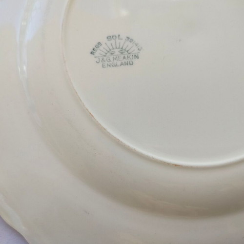J&G Meakin England porcelain plate used, English