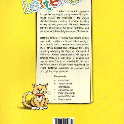 Letterfun Pupil's Book new, English alphabet learning
