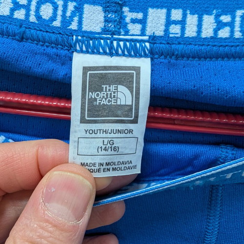 The North Face Kiss Thermal Underpants like new, blue, sizes 152-164 cm