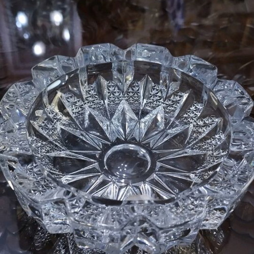 Crystal ashtray new