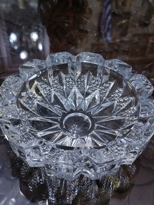Crystal ashtray new
