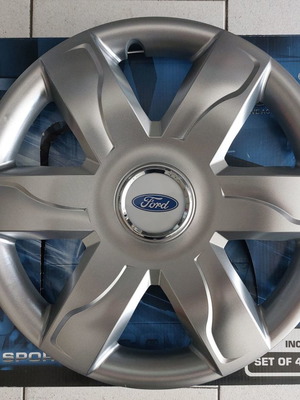 Wheel covers 15'' branded Ford set of 4 pieces, new