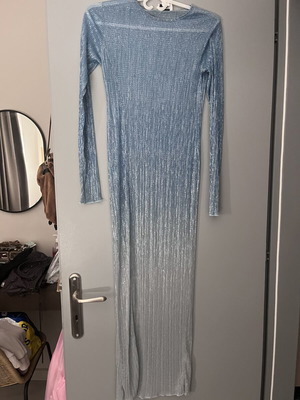 Dress SunsetGo! transparent blue like new, size L