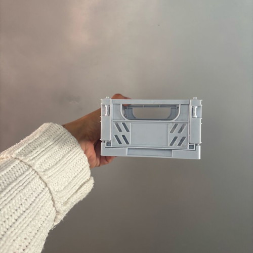 Storage box light grey used