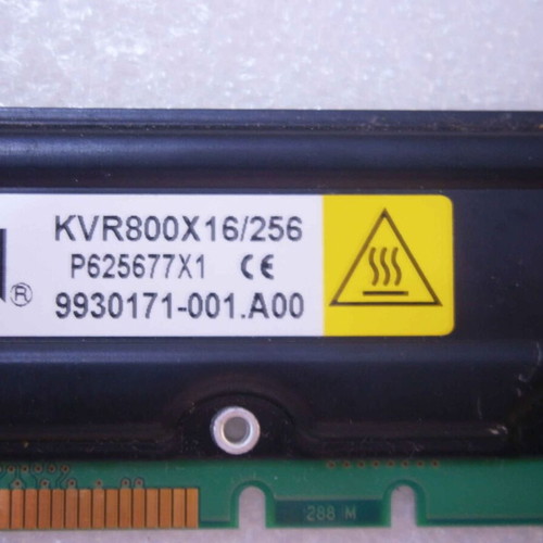 2x256MB RIMM 800MHz RAM modules Kingston and Samsung