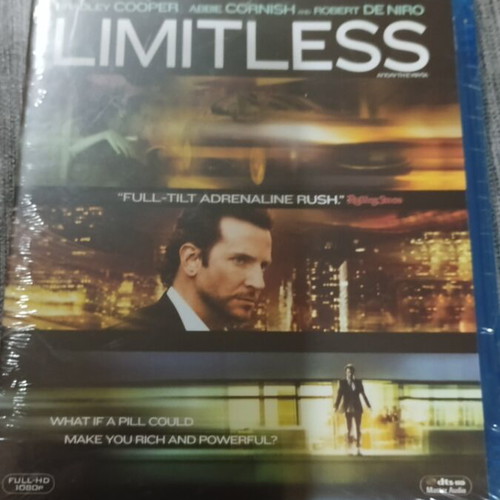 Limitless Blu-Ray καινούργιο, με ελληνικούς υπότιτλους