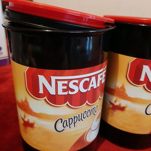 Винтидж буркани Nescafe cappuccino като нови