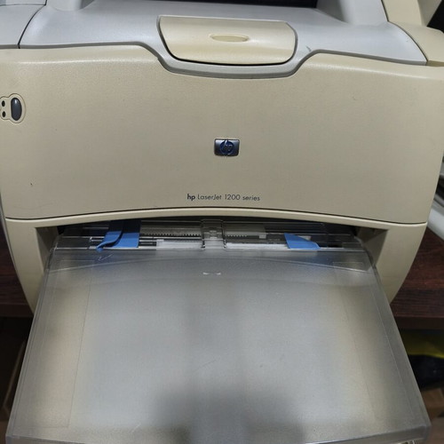 HP LaserJet 1200 Series printer used, black and white, USB and LPT1