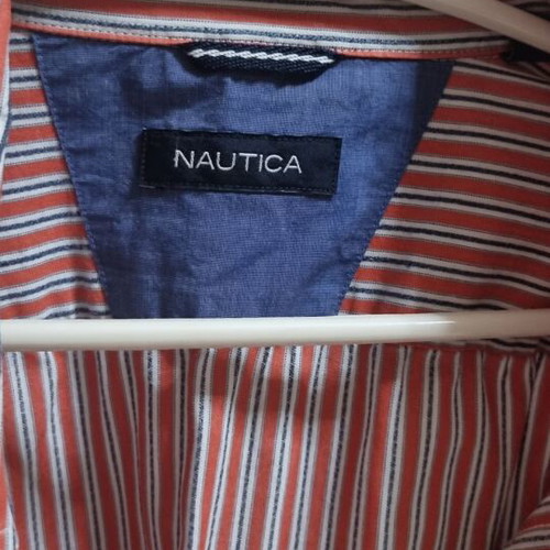 Nautica shirt xl 100% cotton new, multicolor