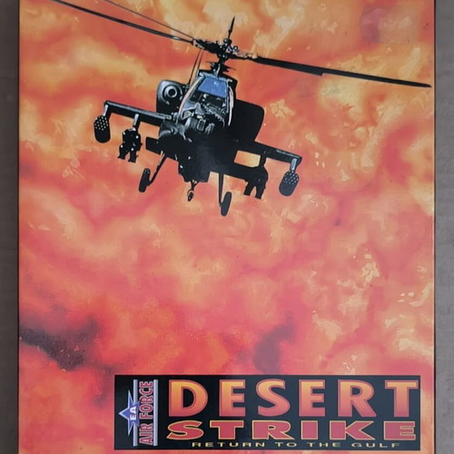 Desert Strike Return To The Gulf Amiga like new