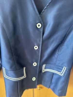 Navy women's jacket like new, size S/M