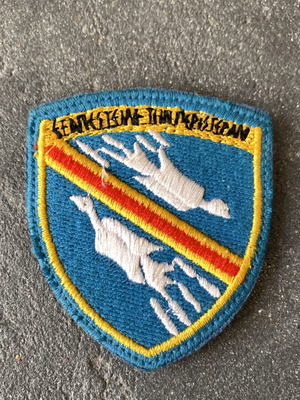 Military insignia like new