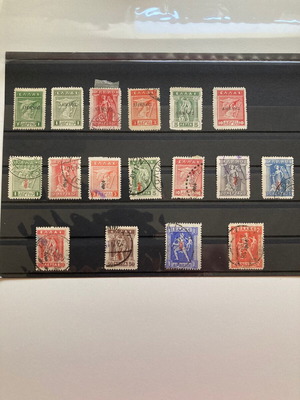 Limnos and ET Stamps used, sealed