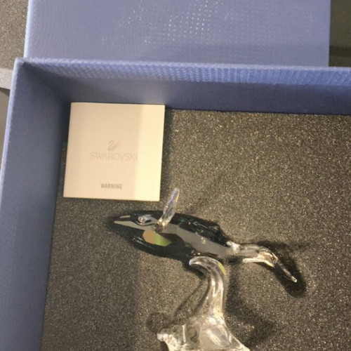 Swarovski crystal decoration Paikea Young Whale 2012 new