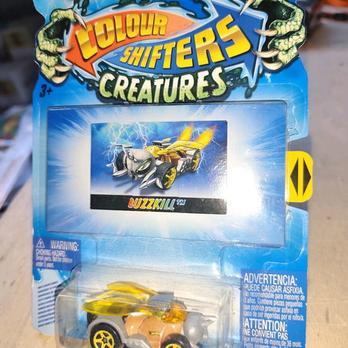 Hot Wheels Diecast Colour Shifters Creatures Buzzkill new