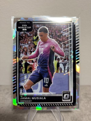Donruss Road To The World Cup Jamal Musiala Optic Holo Card Germany #40 new