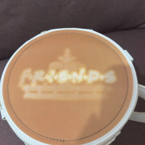 Friends Loungefly Crossbody Bag Cup Shape with Coffee like new