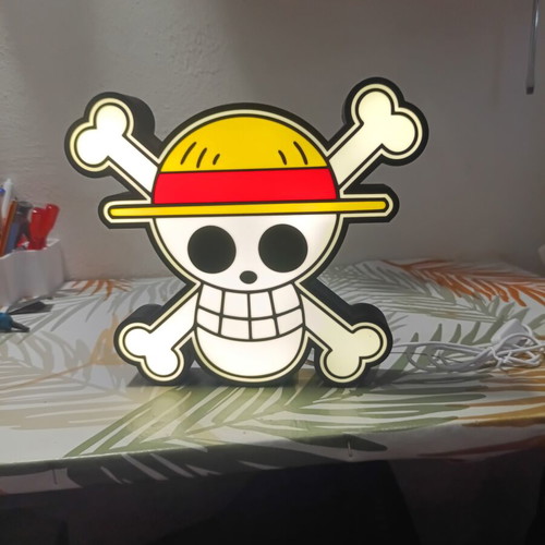 One Piece Straw Hat Pirates light sign