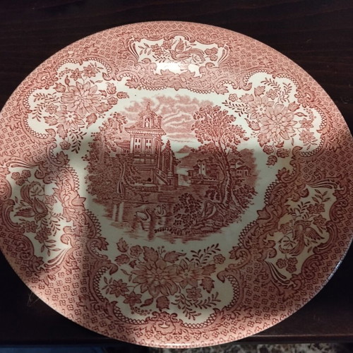 Vintage English Ironstone Plates set of 13, like new