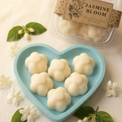 Handmade Wax Melts Jasmine Floral Luxury Home Fragrance 50gr new