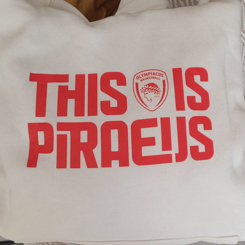 Olympiacos hoodie This Is Piraeus