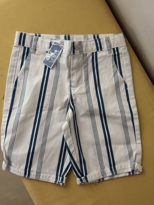 Jacadi Paris striped bermuda shorts size 6, new with tags