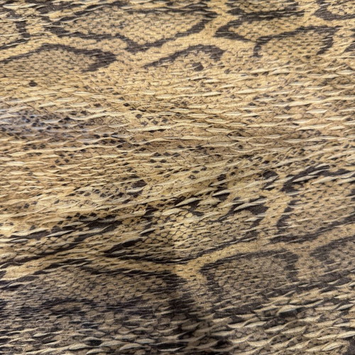 Marc Cain snakeskin knee-length dress like new, beige and brown