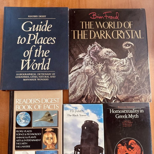 English books collection, various subjects, 1st editions
