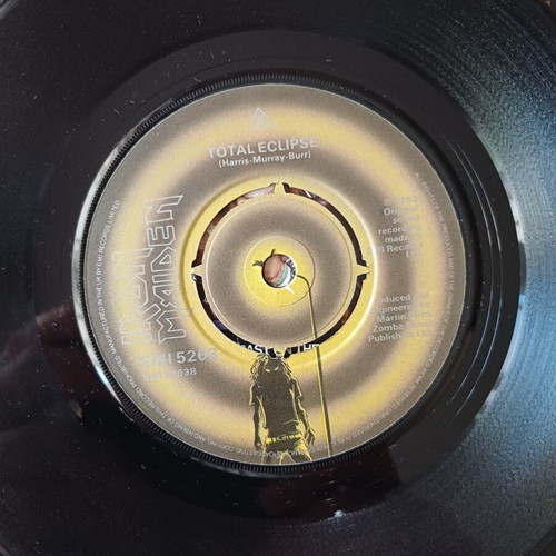 Iron Maiden Run to the Hills 7" vinyl used, metal