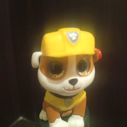 Rubble Paw Patrol Ty Mini Boos figure like new