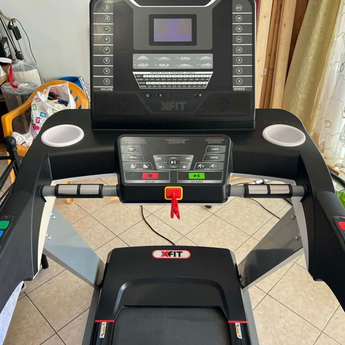 X-FIT Apollo 4hp Electric Folding Treadmill like new, user up to 150kg