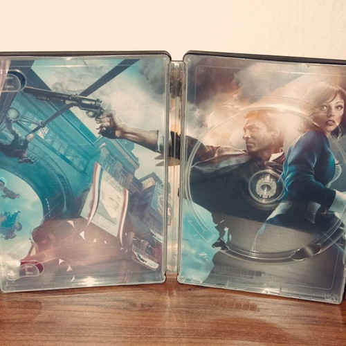 Bioshock Infinite steelbook Fink MFG used for Xbox 360
