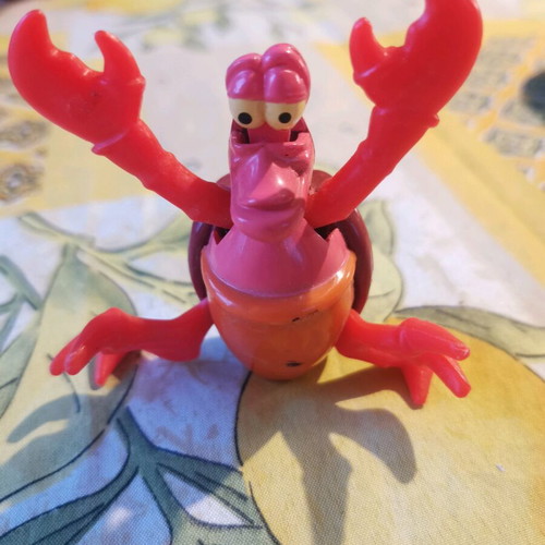 Collectible pack of 4 vintage figures used from the 90s