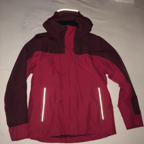 Jacket for girl 14-18 years like new, brown and red