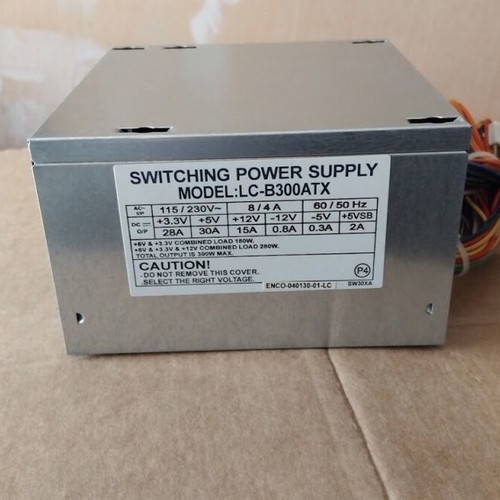 LC Technology LC-B300ATX 300W ATX power supply with 80mm fan