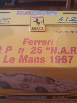 Αυτοκινητάκι Jouef Evolution Ferrari 412 P 1:18 καινούργιο Limited Edition