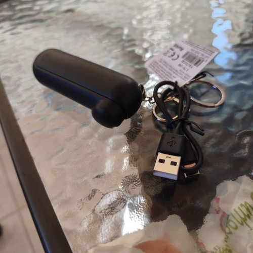 Keychain Fan Flashlight with USB Charging and 3 Speeds, New