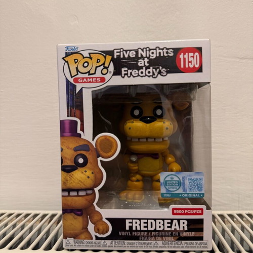 Funko Pop Fredbear Five Nights at Freddy’s καινούργιο με θήκη προστασίας