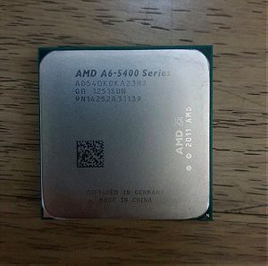 CPU AMD A6 5400K 3.6GHZ Socket FM2 (ΘΕΣΣΑΛΟΝΙΚΗ)