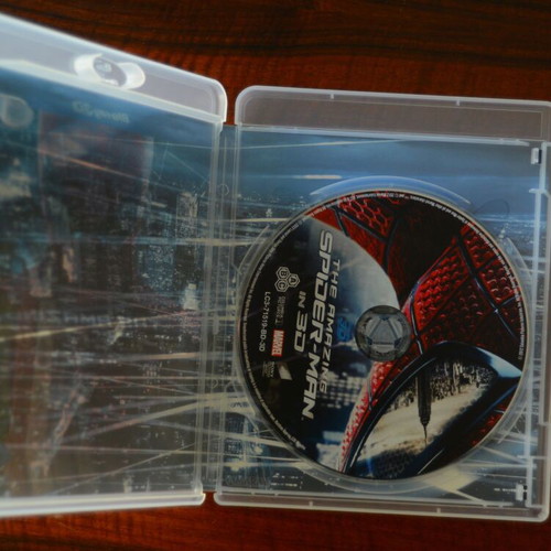 The Amazing Spiderman Blu-Ray 3D like new, 1 disc, subtitles