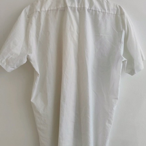 Antonio Vitali Men's Shirt L White Cotton Like New Classic Fit